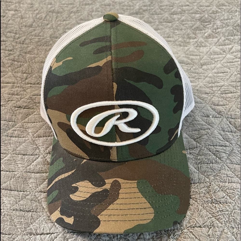 Rawlings Camo Baseball Hat